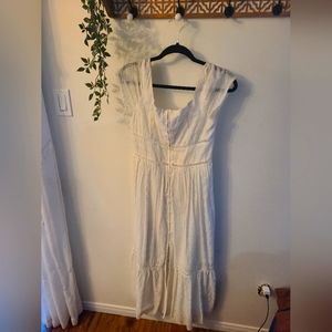 Partons of Peace White Dress BNWT